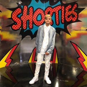 Men’s Zara 30 x 30 White Moto Skinny Jeans